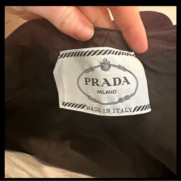 ***SOLD*** Prada Silk Colorblock Floral Dress - Picture 2 of 7